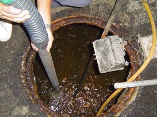 丛台隔油池清理